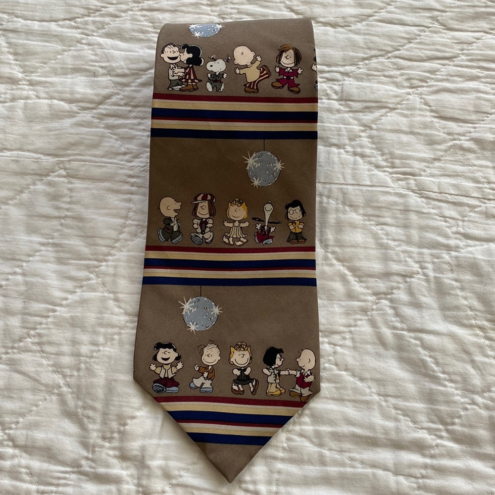Peanuts Snoopy Silk Tie